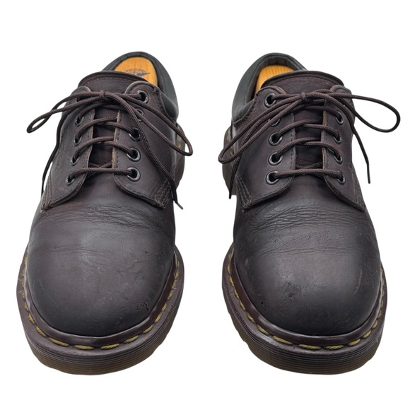 Dr. Martens *Made in England* Style #8053 Dark Brown Leather Oxfords - Size 10.5 main image 8
